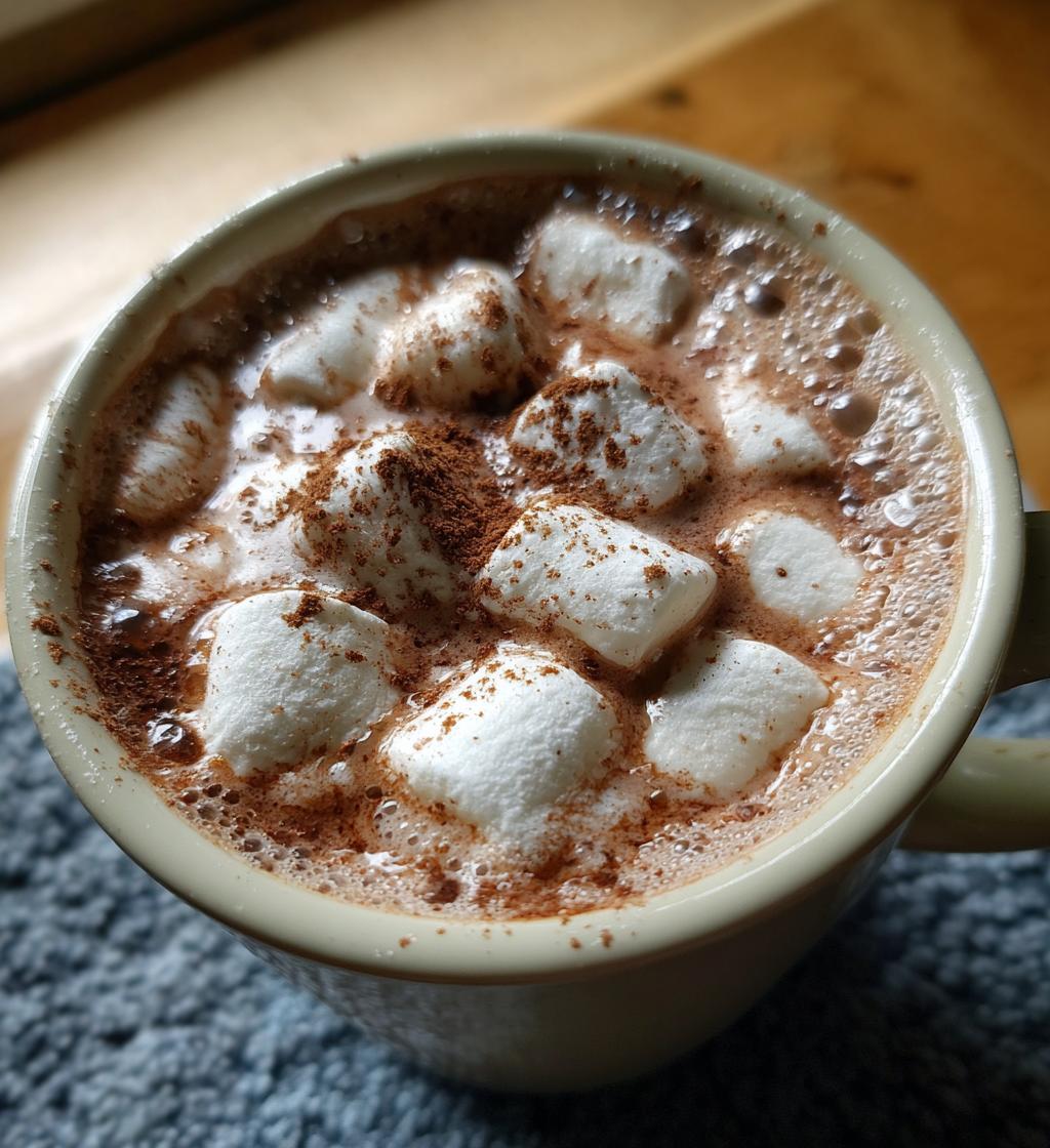 christmas eve creamy crockpot hot chocolate - detail 1
