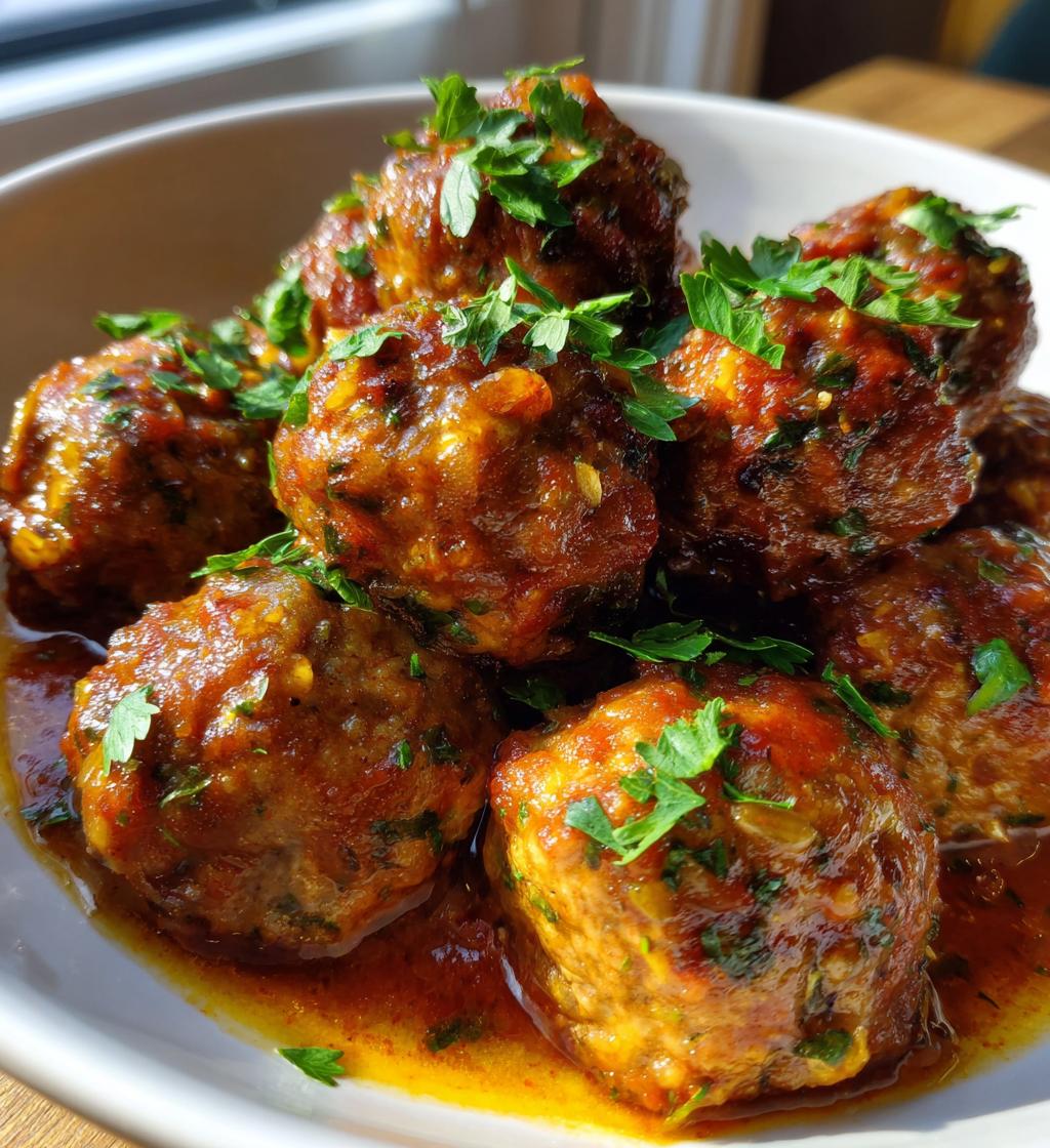 christmas meatballs recipe - detail 1
