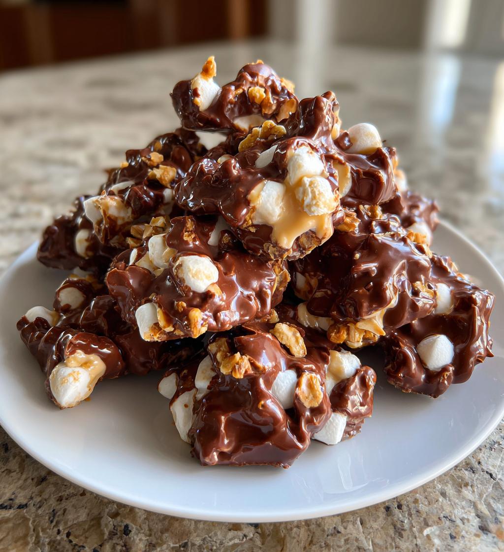 christmas mm peanut butter clusters - detail 1