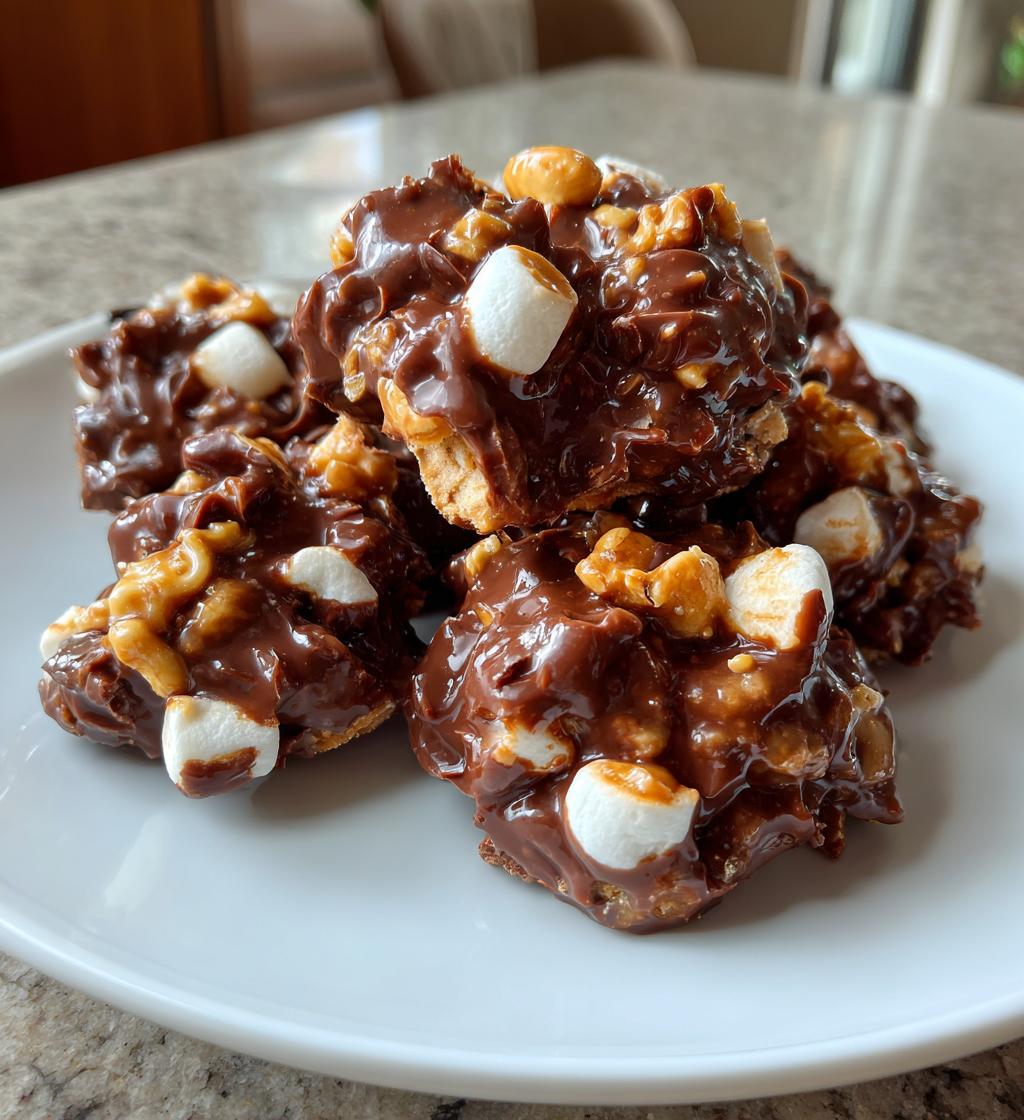 christmas mm peanut butter clusters