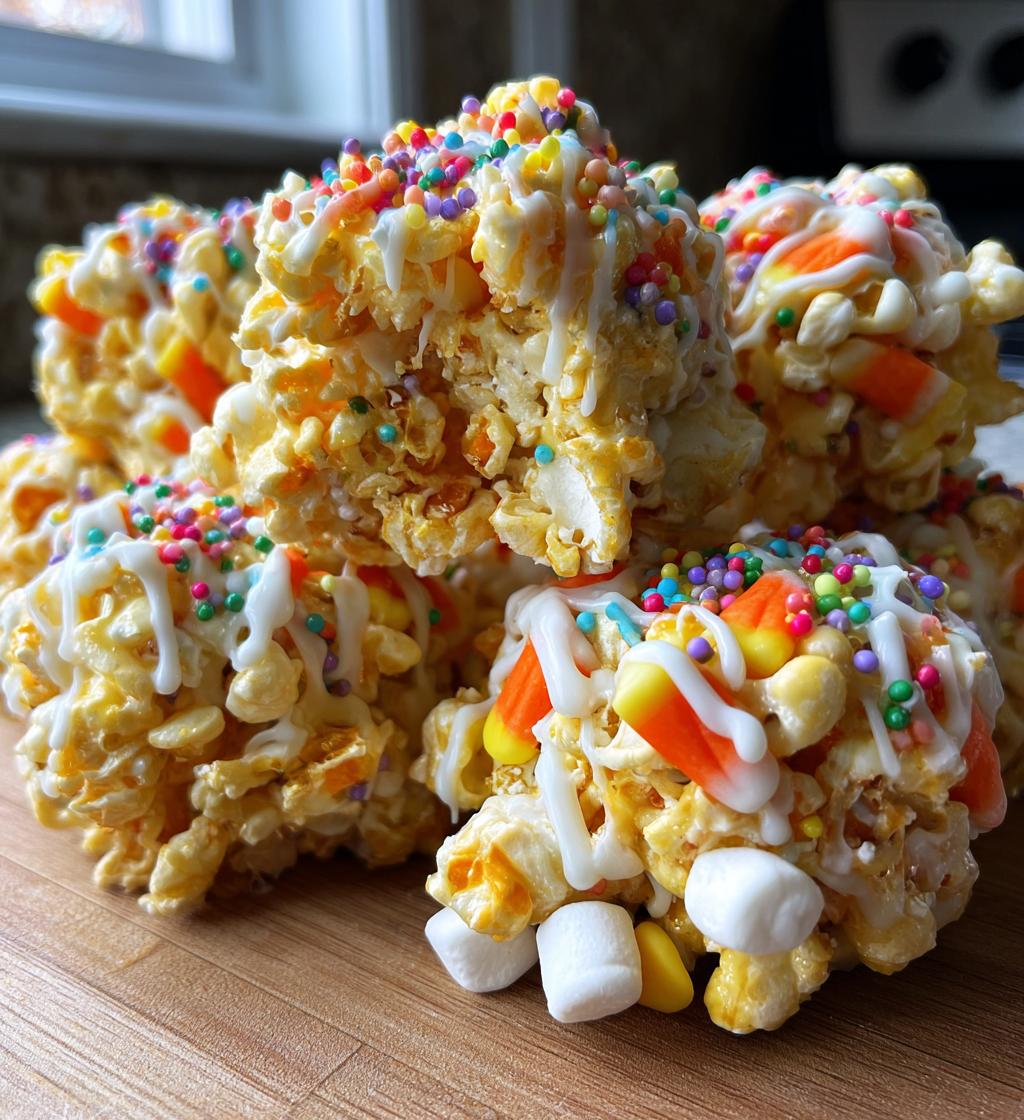 christmas popcorn balls recipe - detail 1