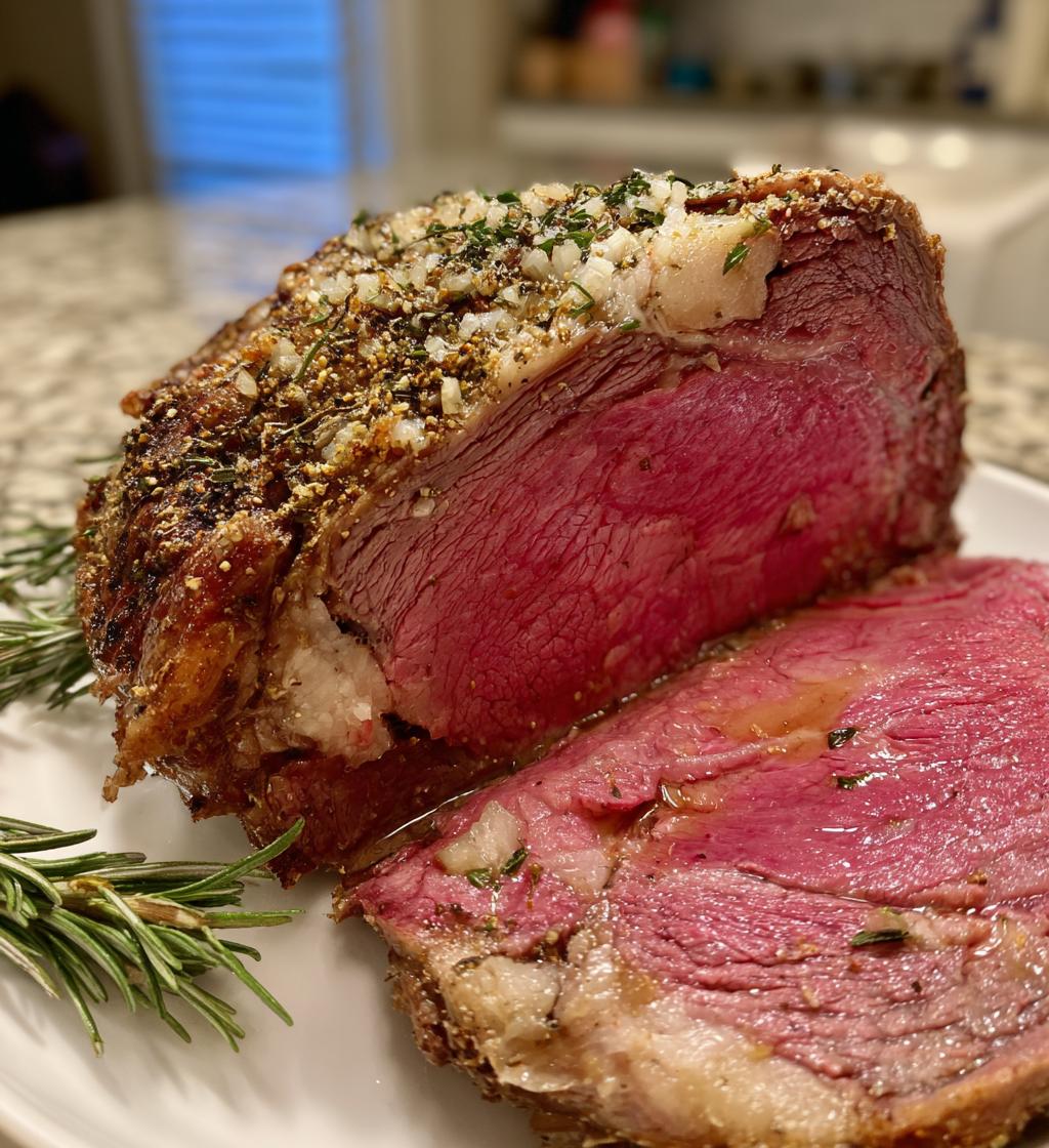 christmas prime rib recipe - detail 1