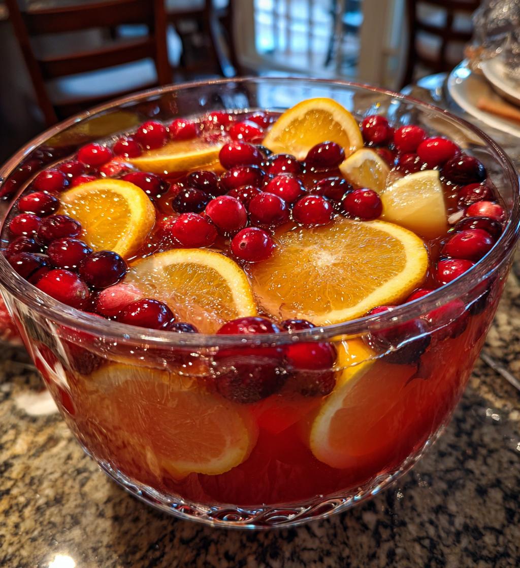 christmas punch - detail 1