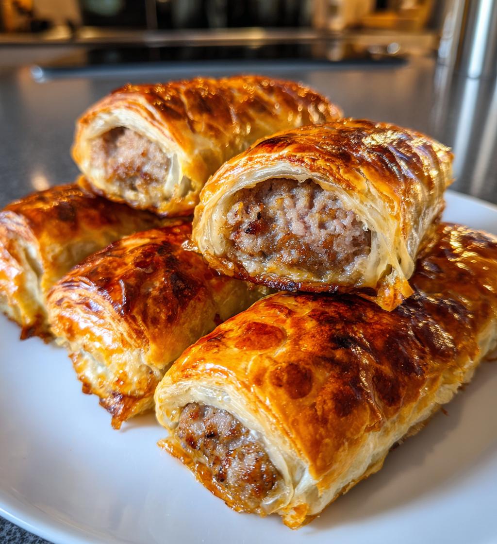 christmas sausage rolls