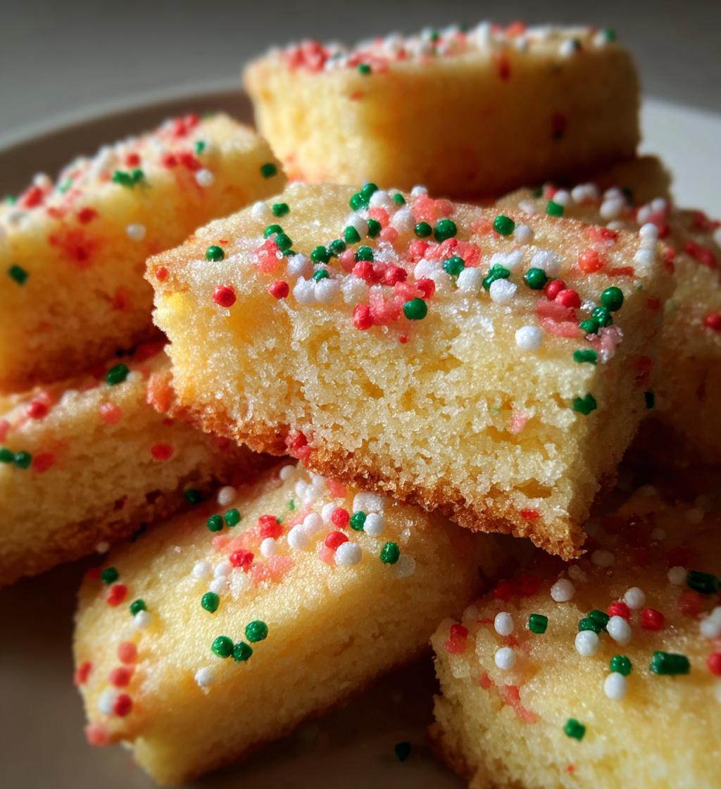 christmas shortbread cookie bites