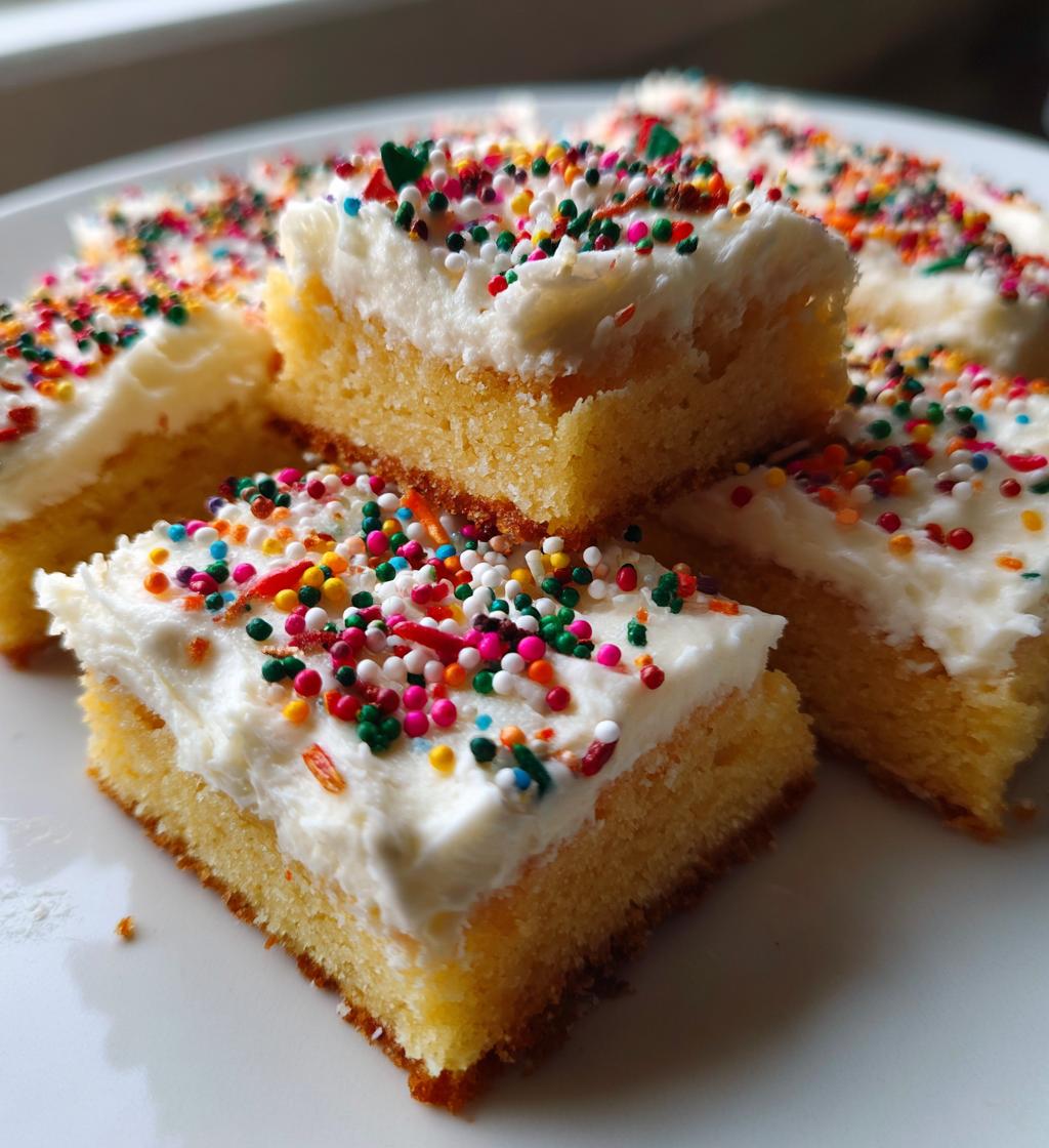 christmas sugar cookie bars - detail 1