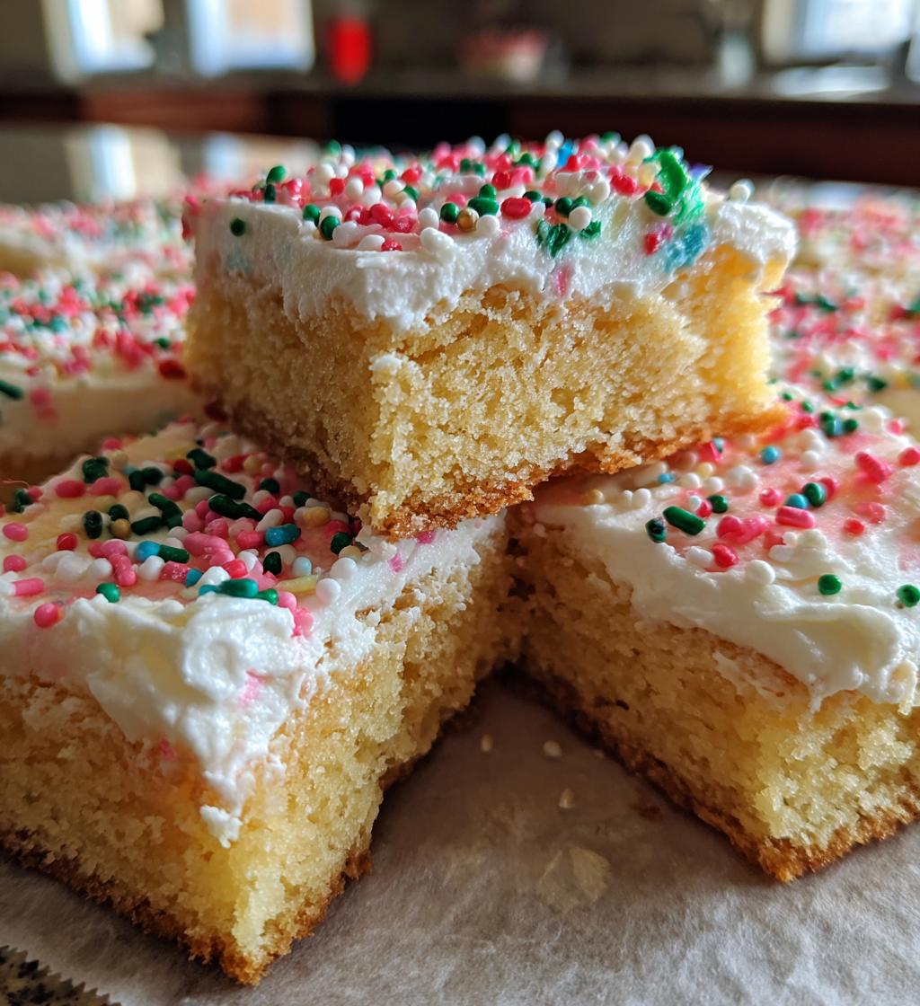 christmas sugar cookie bars