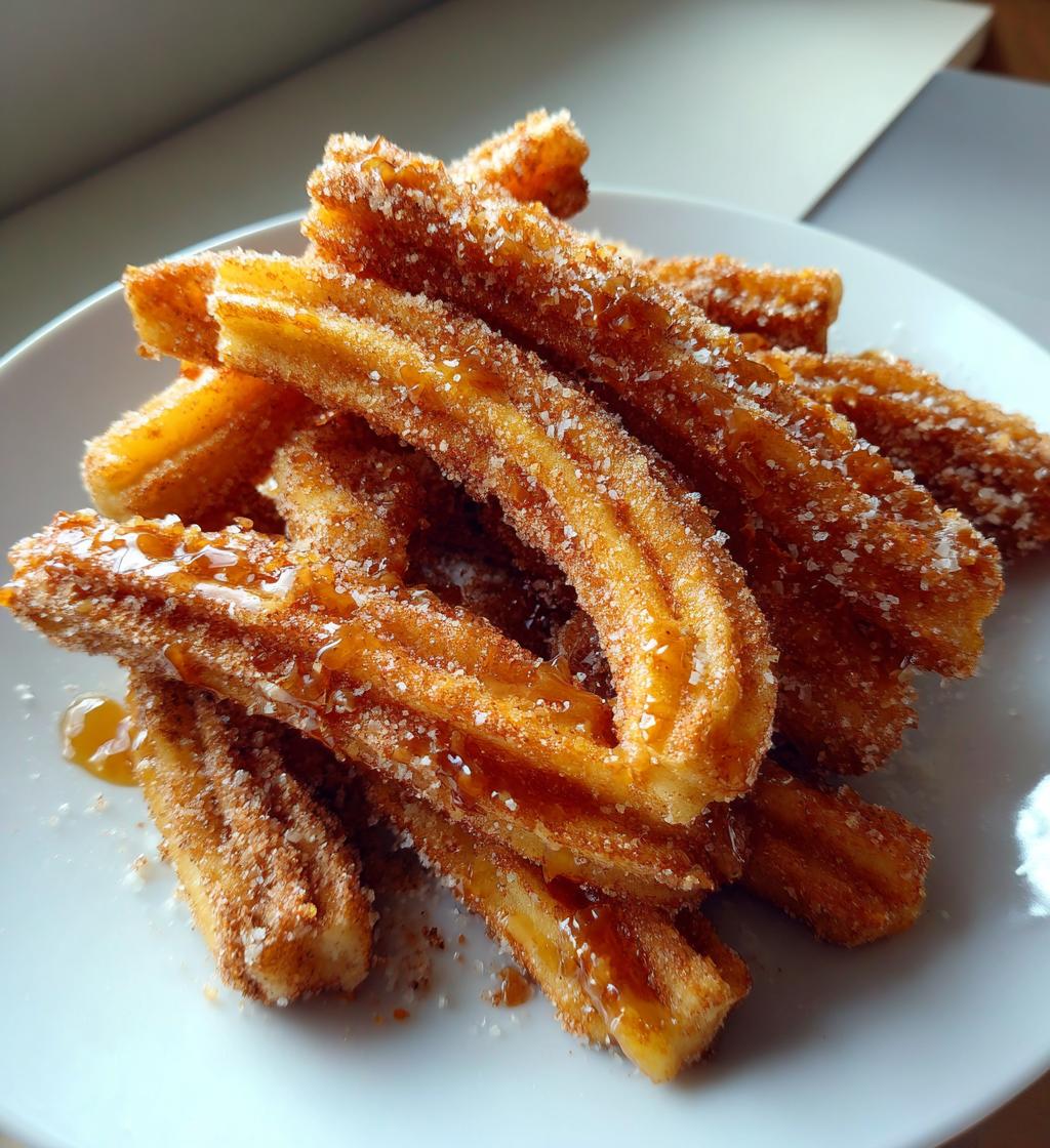 churro toffee bugles - detail 1