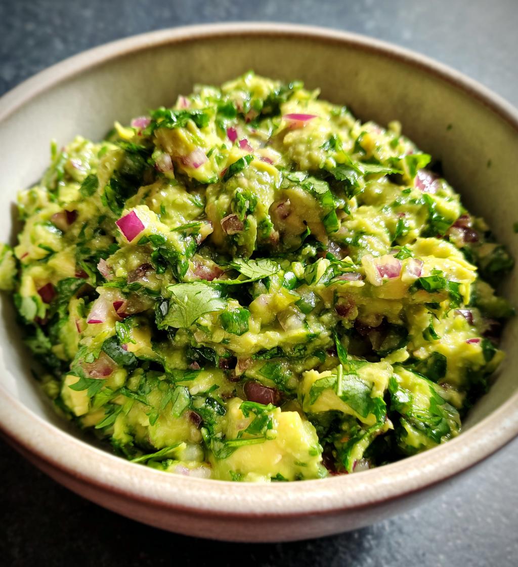 cilantro lime avocado salsa - detail 1