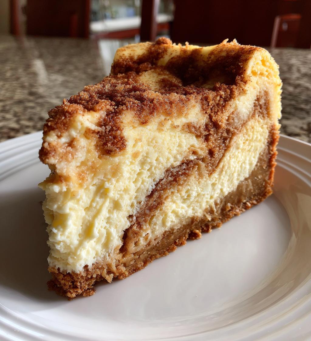cinnamon roll cheesecake