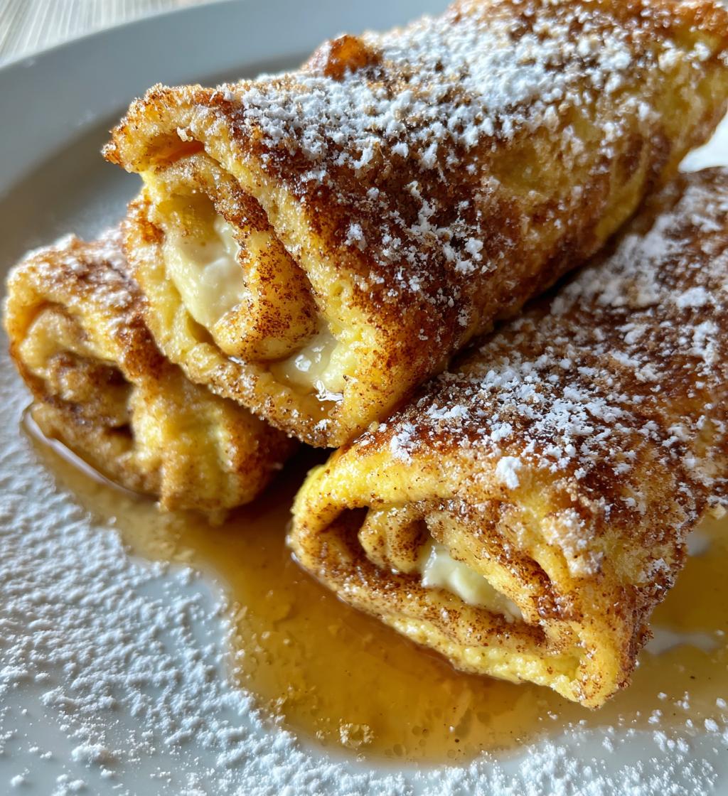 cinnamon roll french toast roll ups - detail 1