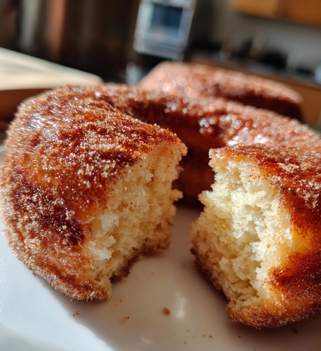 cinnamon sugar donut sweet bread