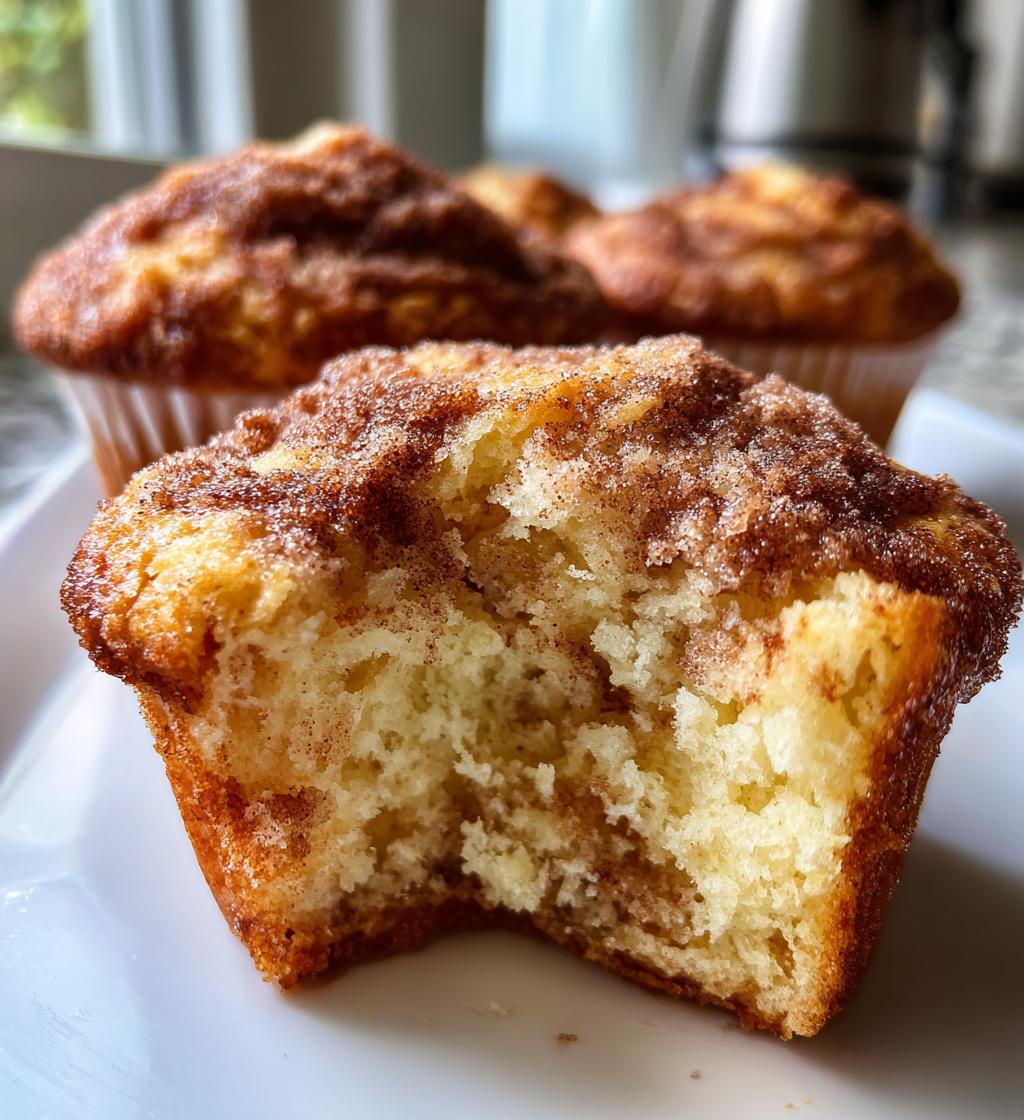 cinnamon sugar swirl muffins - detail 1