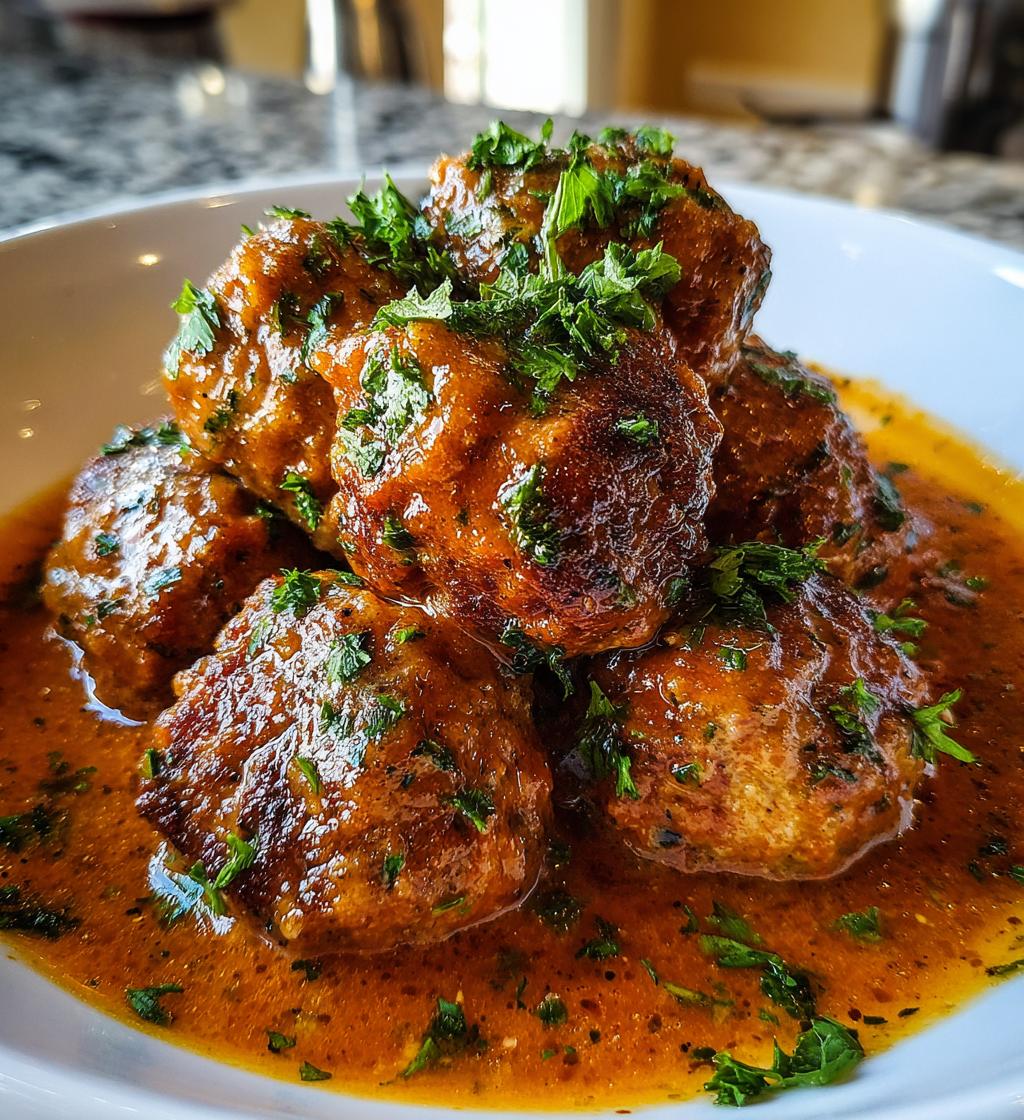 classic italian meatballs - detail 1