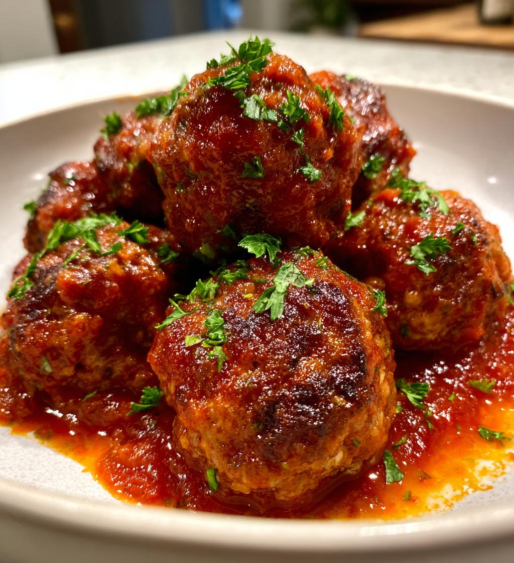 classic italian meatballs