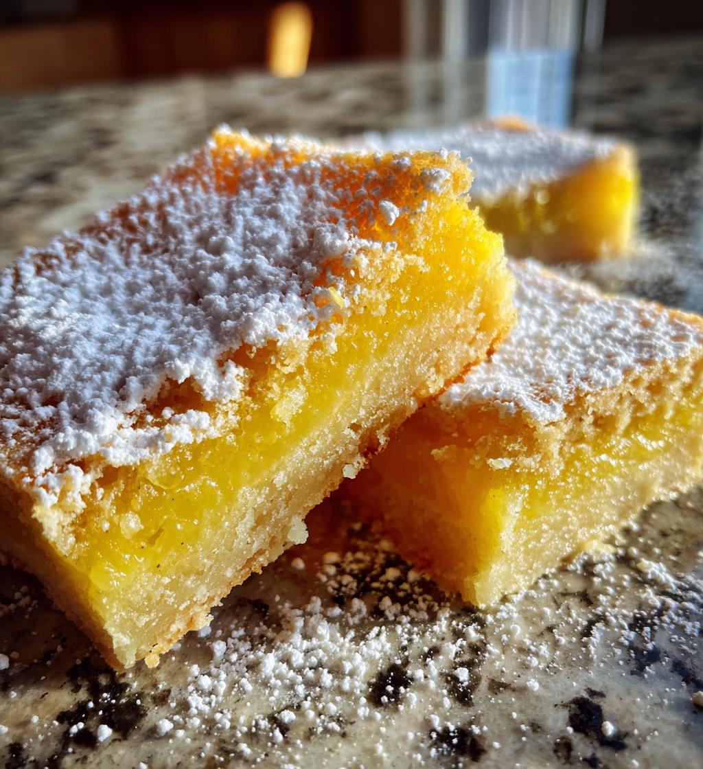 classic lemon bars