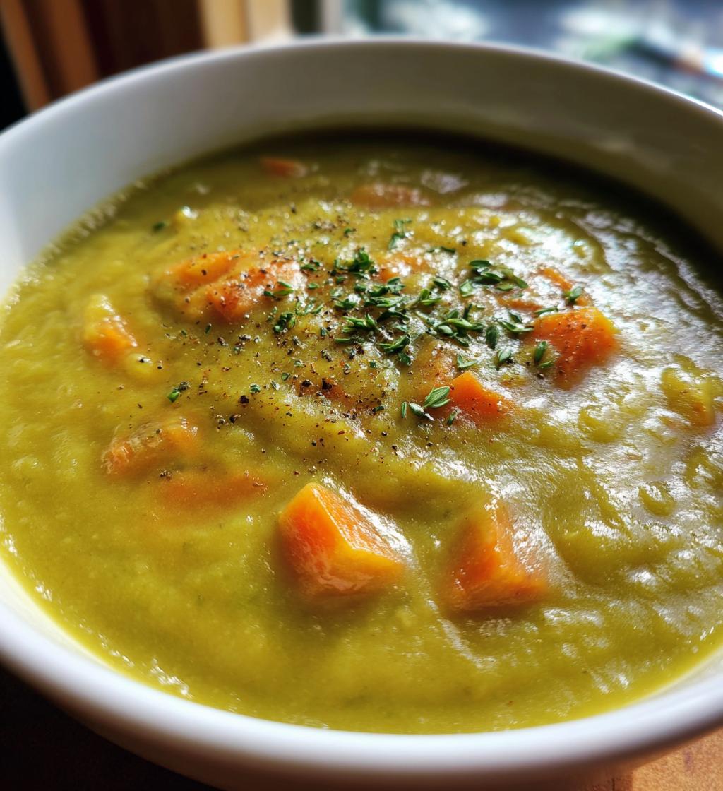classic split pea soup recipe - detail 1