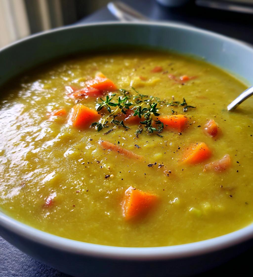 classic split pea soup recipe