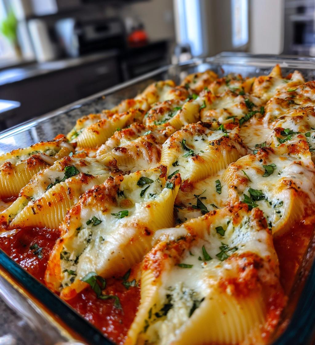 classic stuffed shells recipe