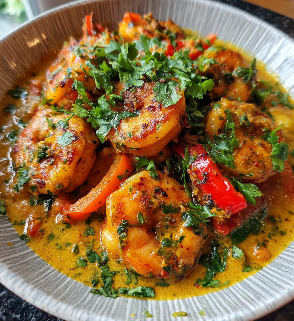 coconut prawn curry