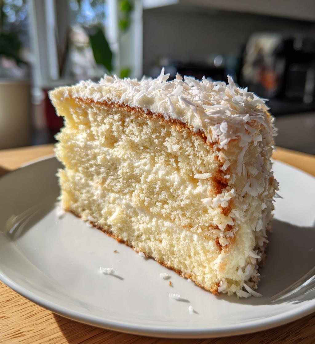 coconut ricotta cloud cake