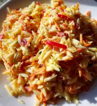 coleslaw orzo salad