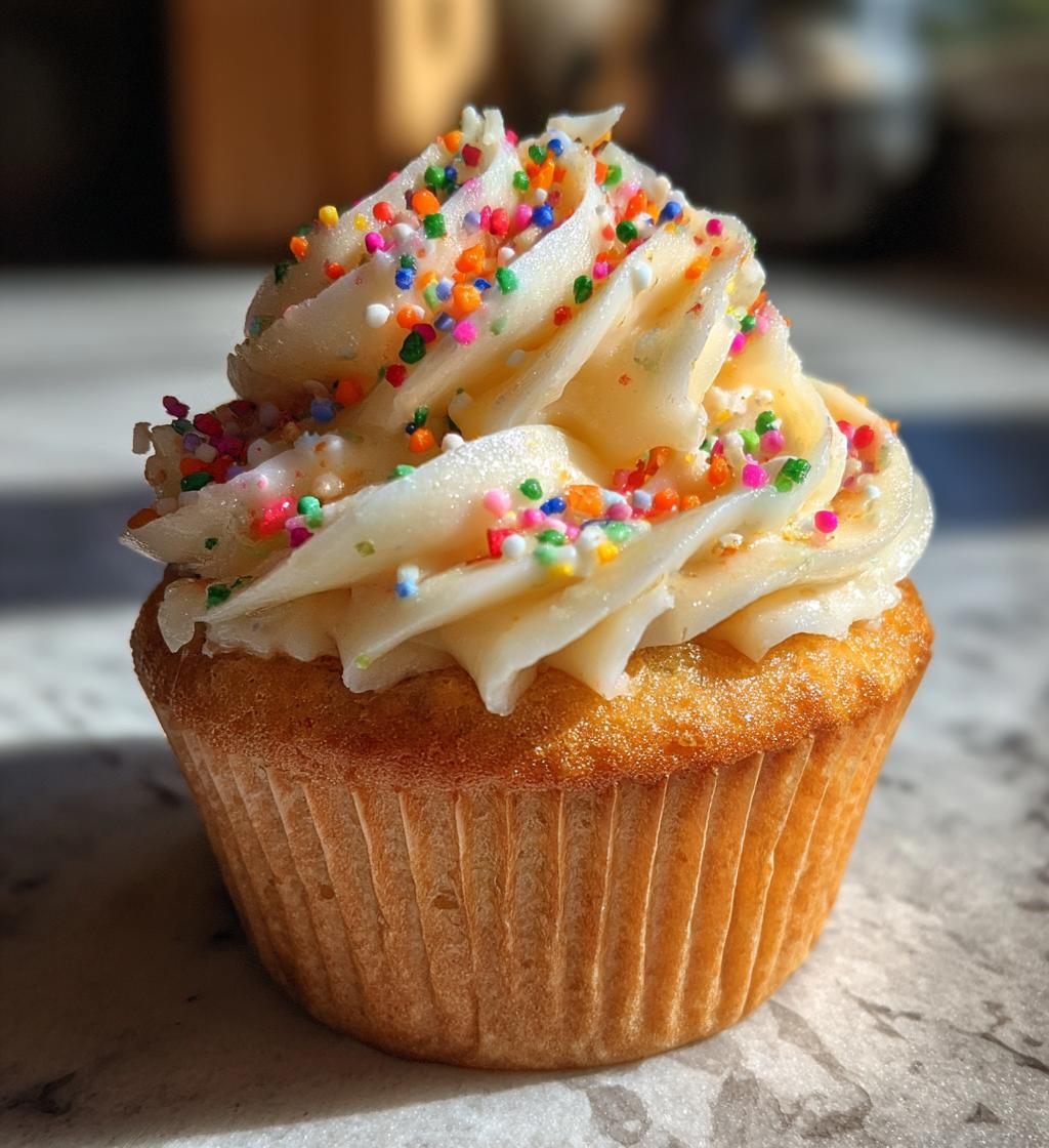 confetti cupcakes - detail 1