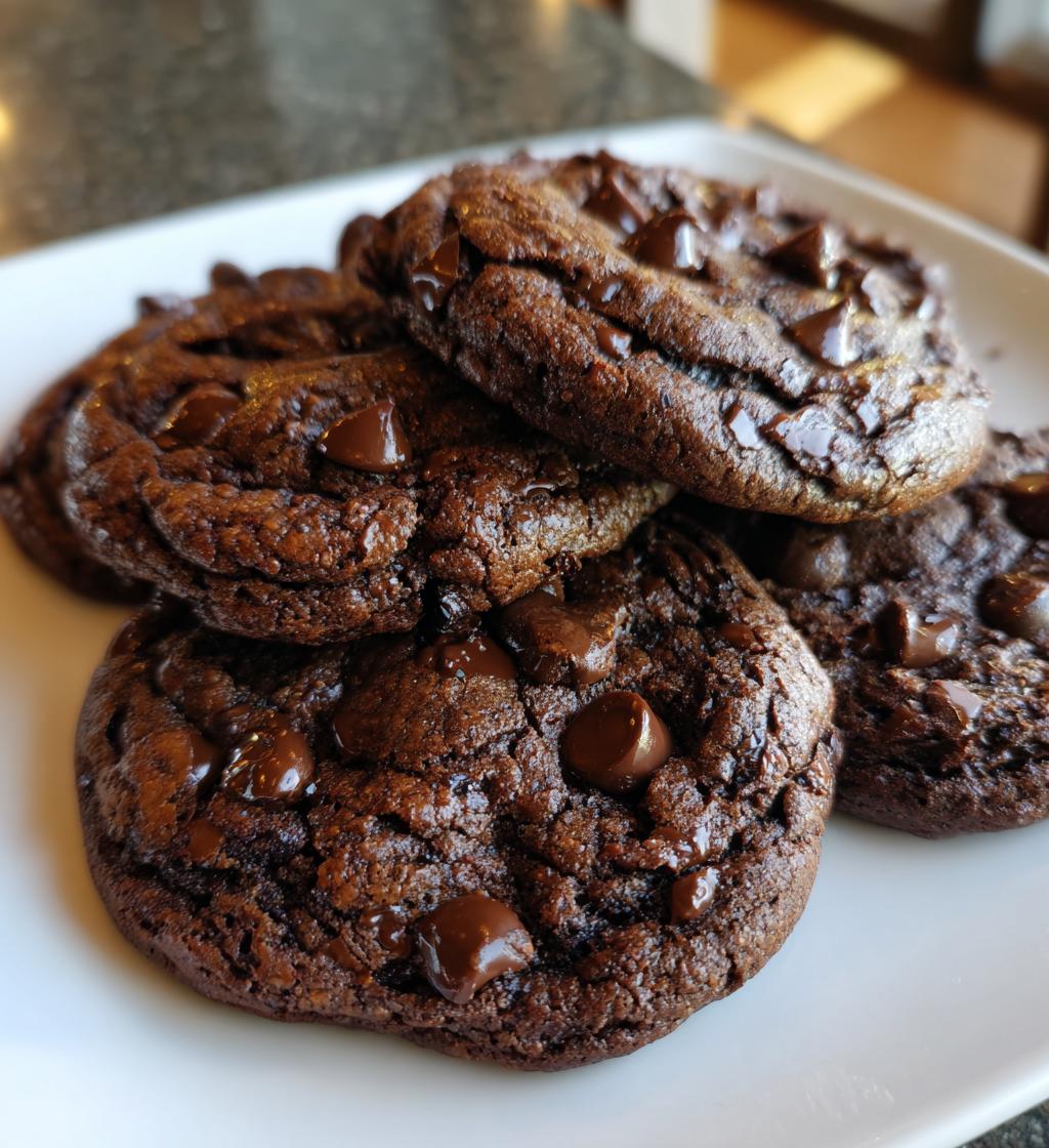 cookies made from brownie mix - detail 1