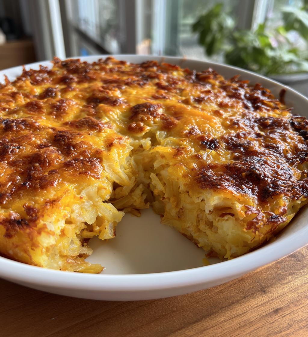 copycat cracker barrel hashbrown casserole - detail 1