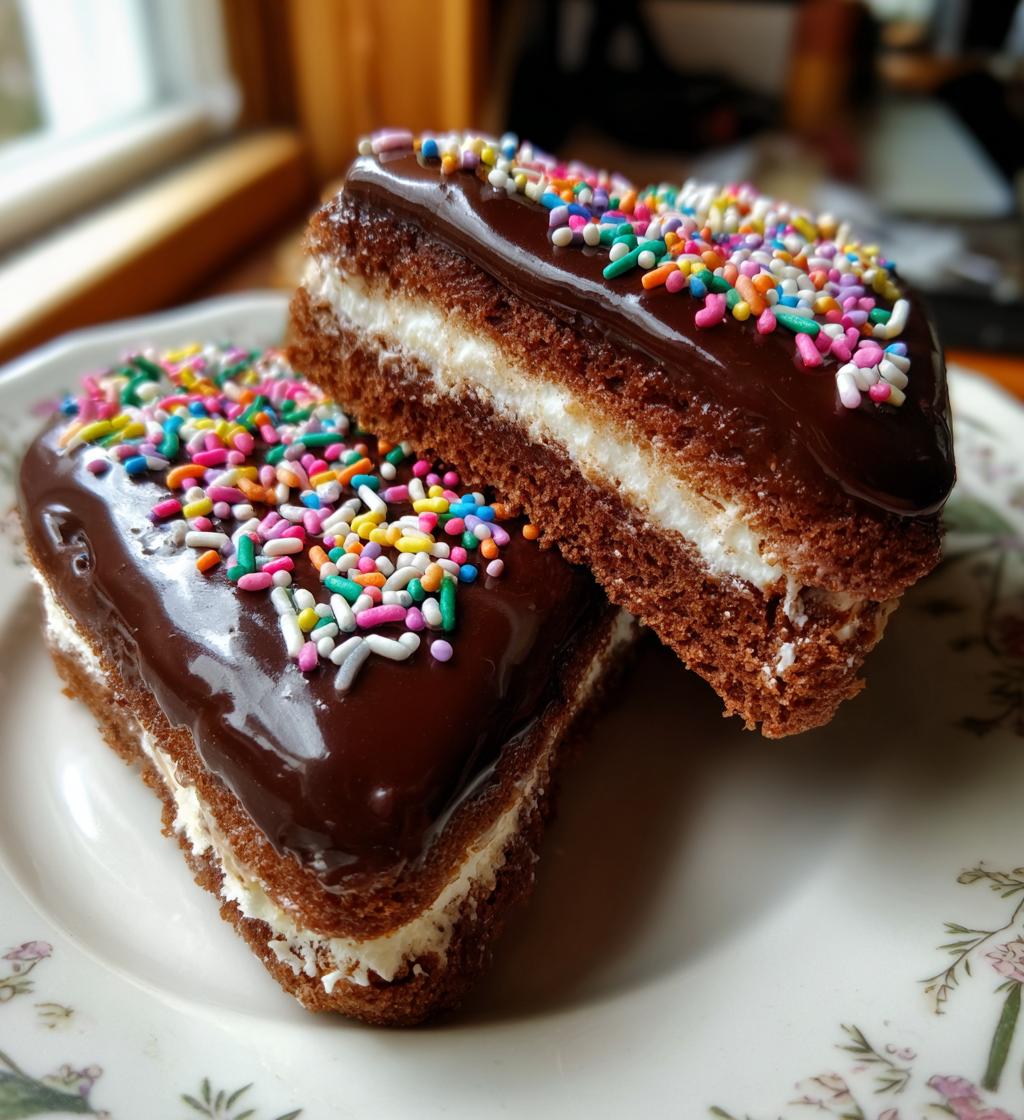 copycat little debbie valentine cakes - detail 1
