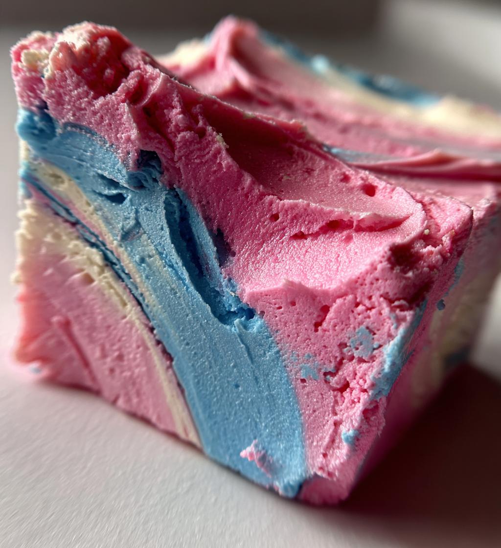 cotton candy fudge