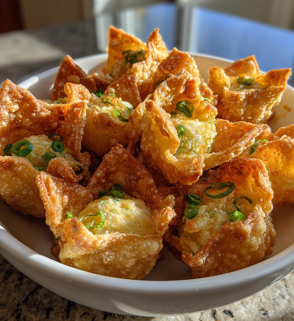 crab rangoon - detail 1