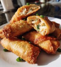 crab rangoon egg rolls