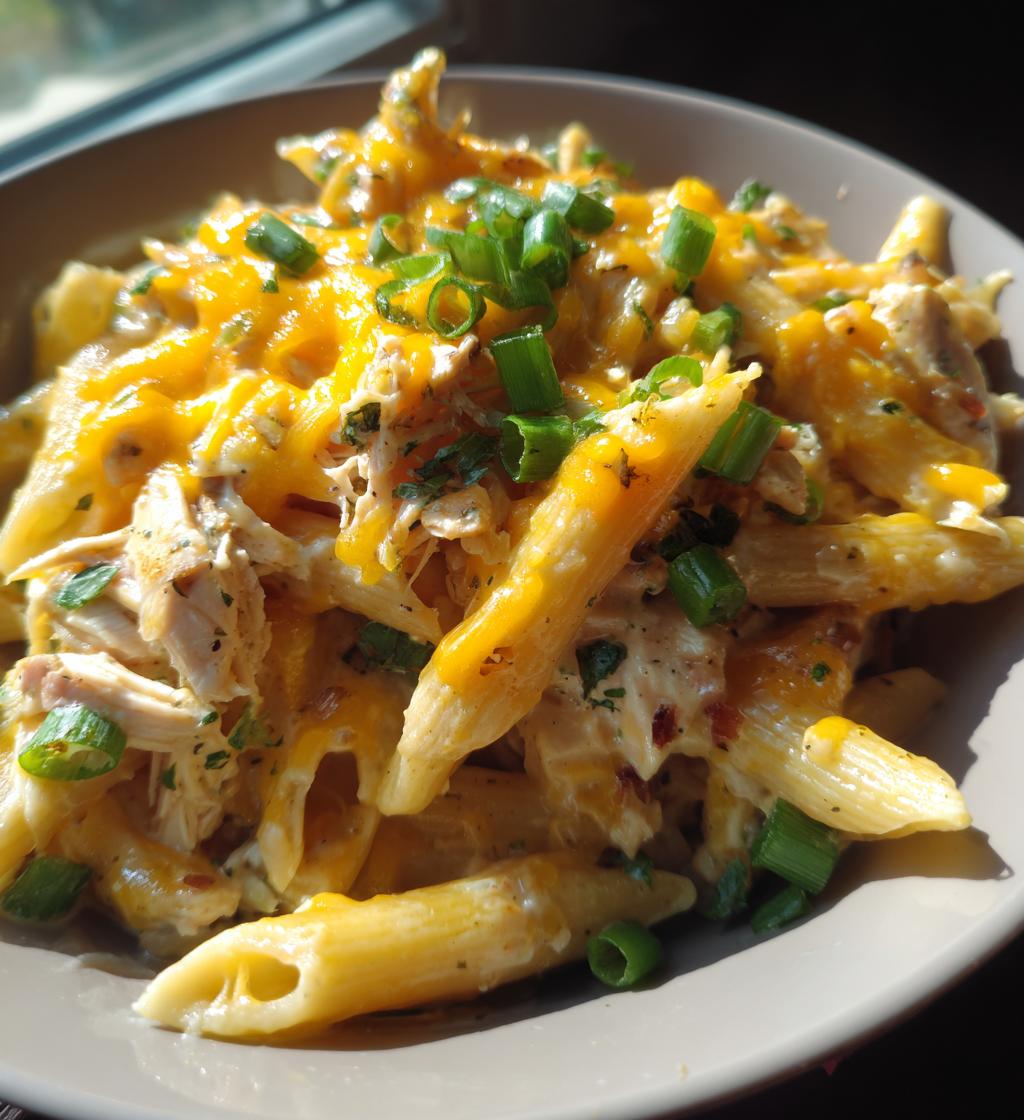 crack chicken penne - detail 1