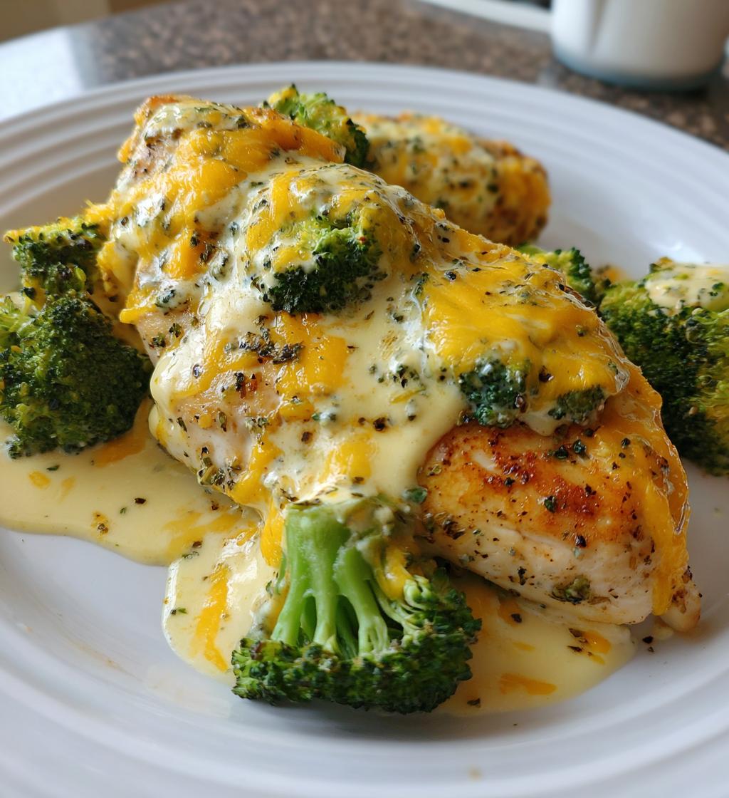 cracker barrel broccoli cheddar chicken - detail 1