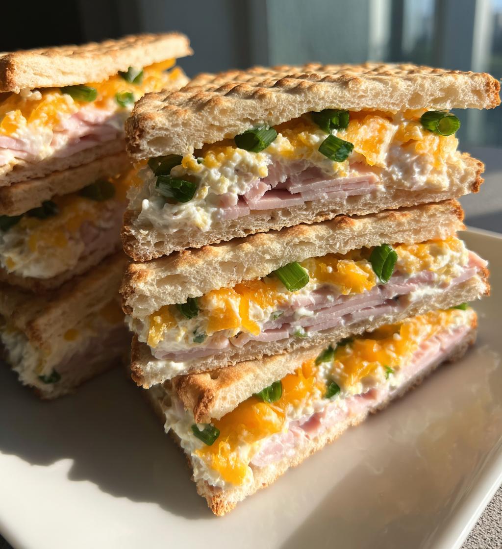 crackers party sandwiches