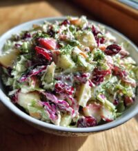 cranberry apple coleslaw