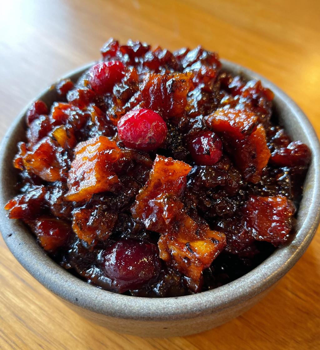 cranberry bacon jam