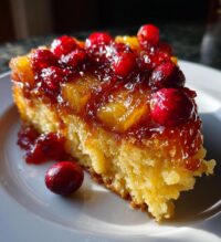 cranberry pineapple upside down cake