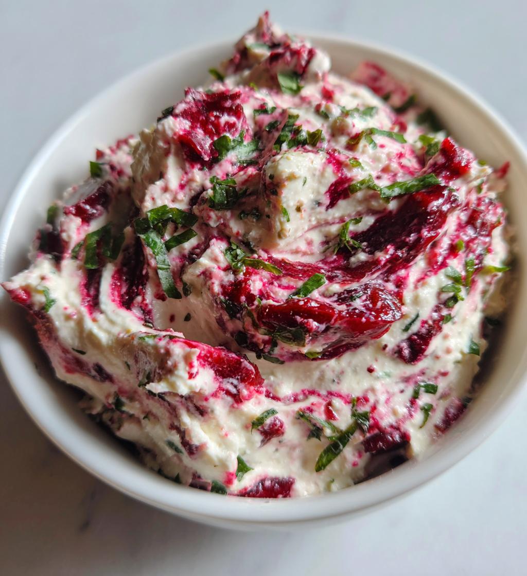 cranberry whipped feta dip