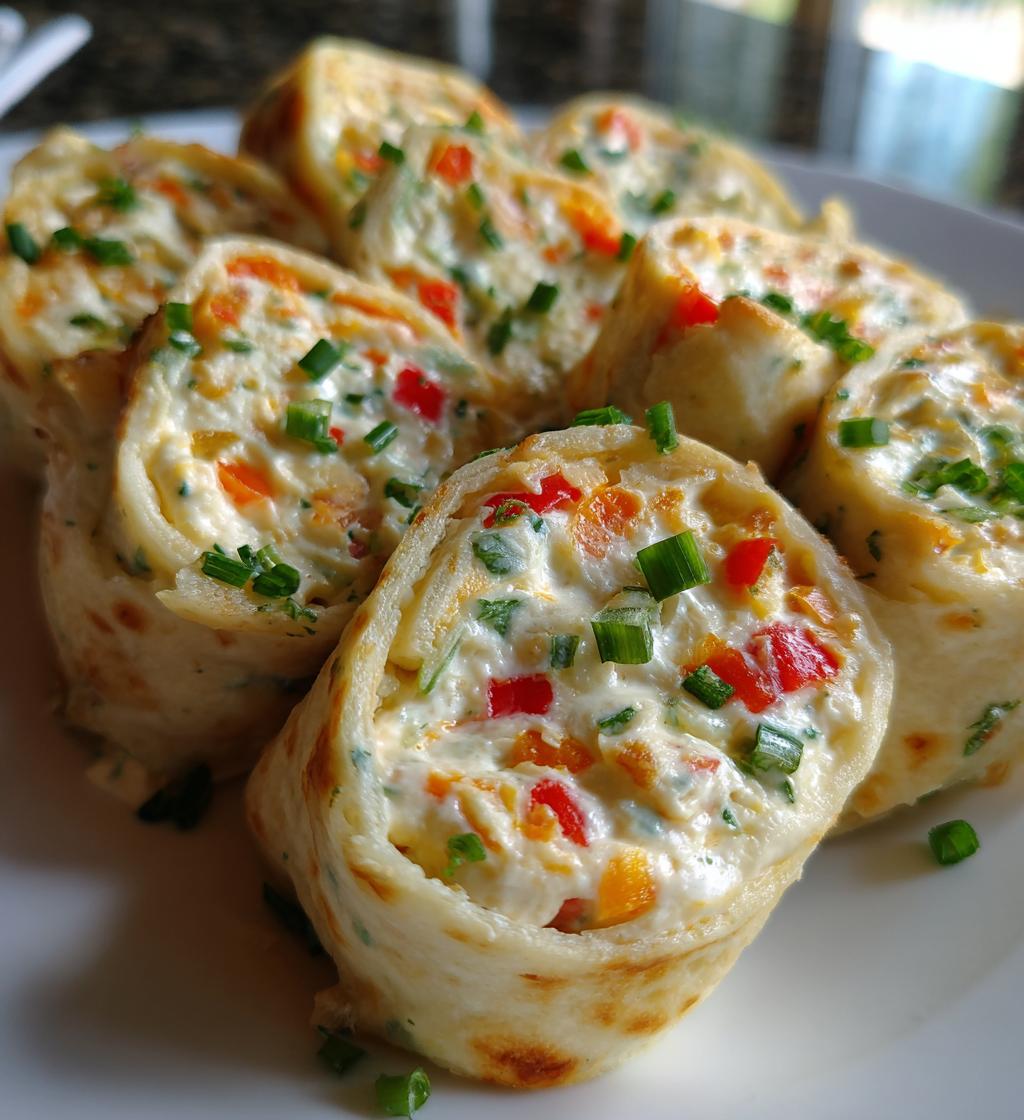 cream cheese tortilla bites - detail 1