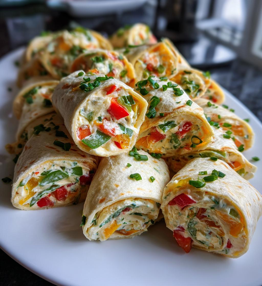 cream cheese tortilla bites