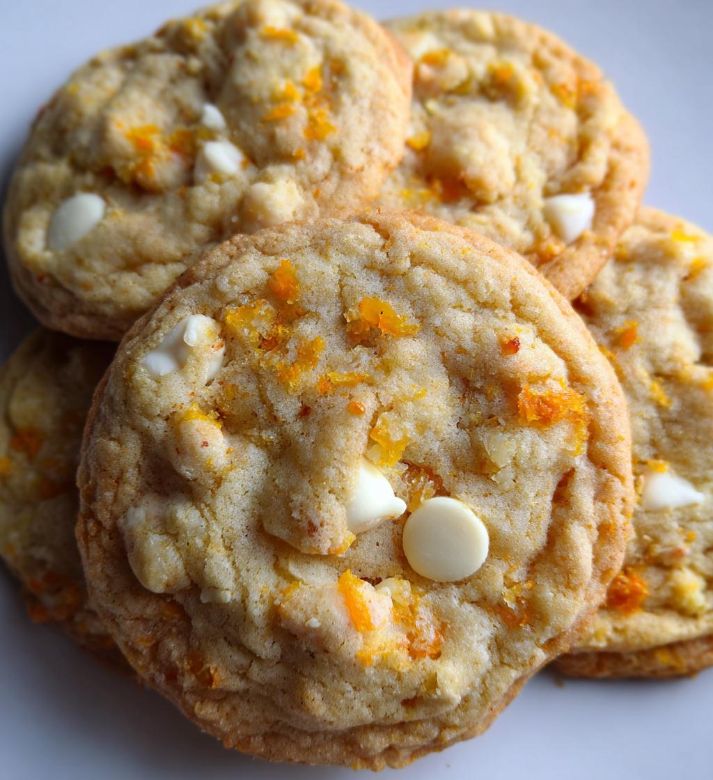 creamsicle orange cookies - detail 1