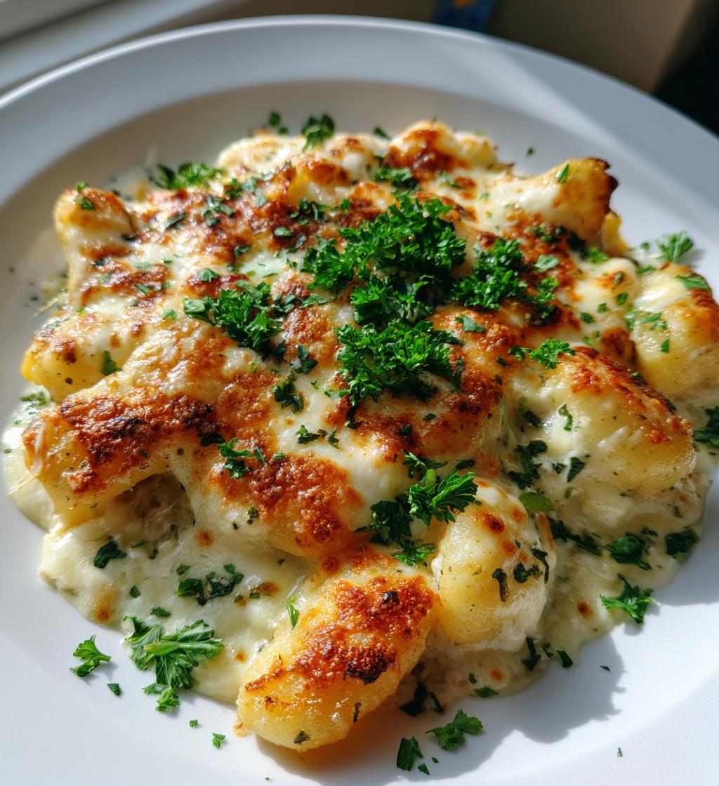 creamy baked gnocchi - detail 1