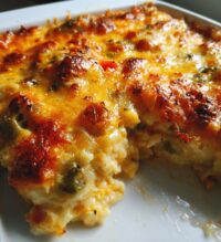 creamy chicken and rice casserole