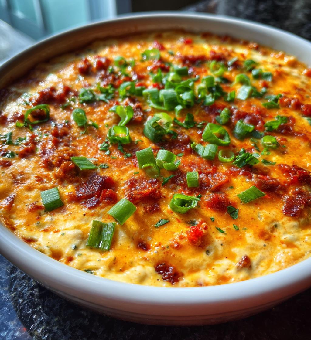 creamy chorizo queso dip