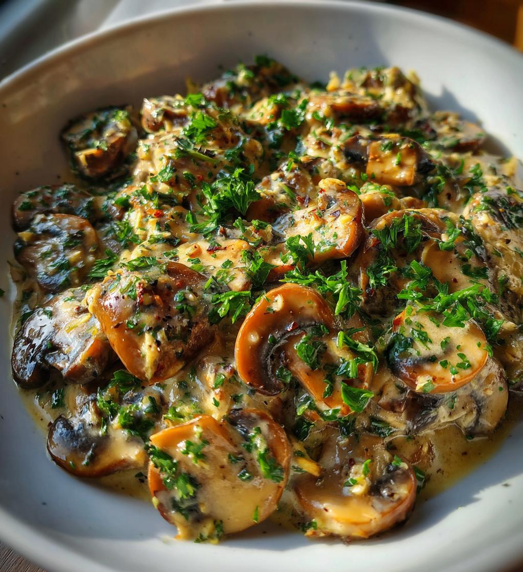 creamy mushroom