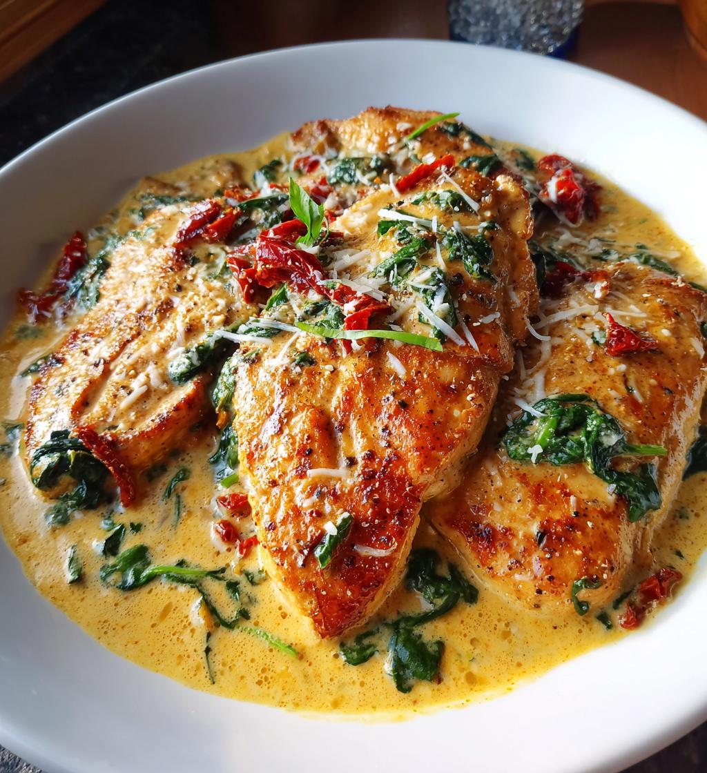 creamy tuscan marry me chicken recipe