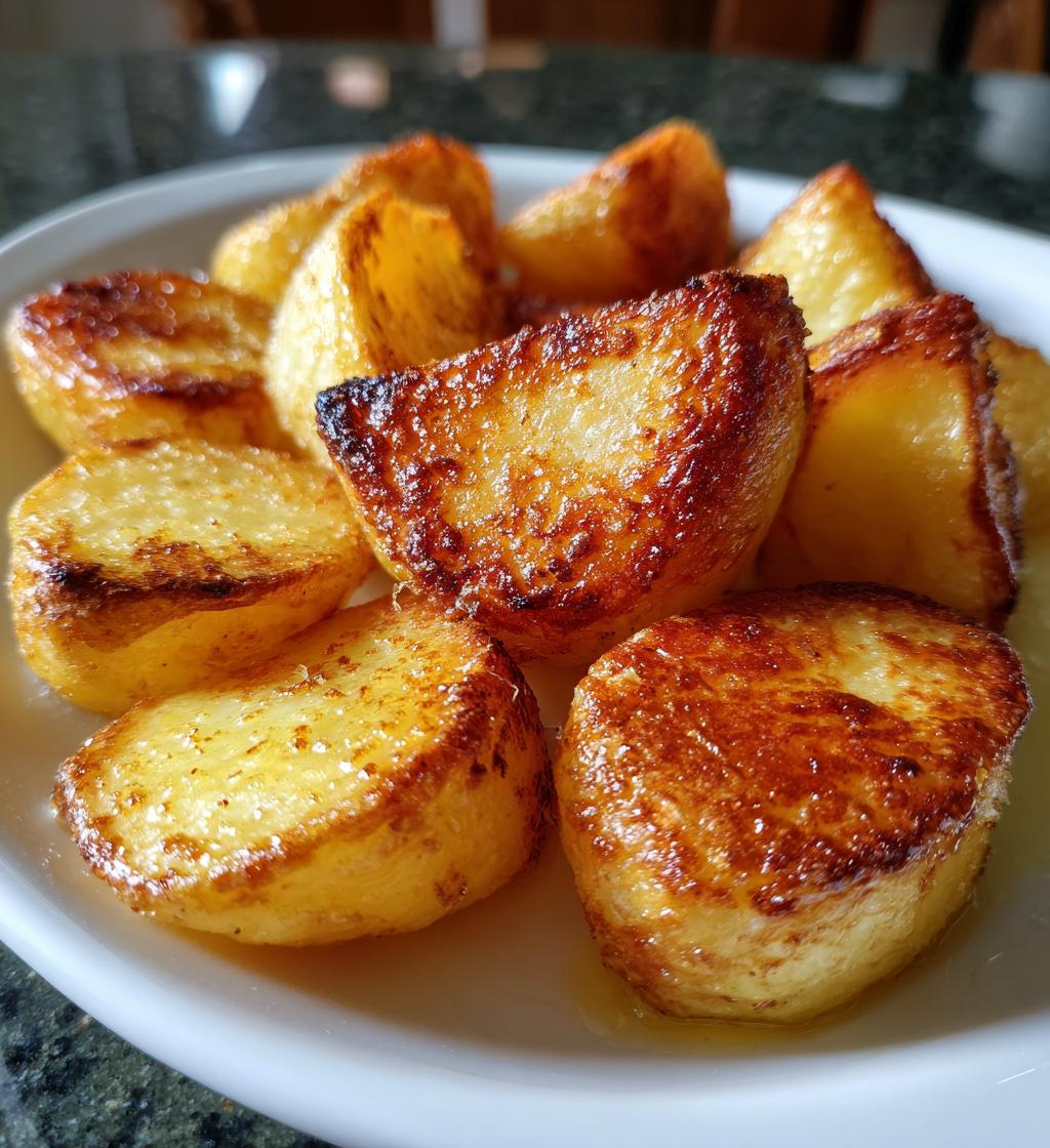 crispy roast potatoes - detail 1