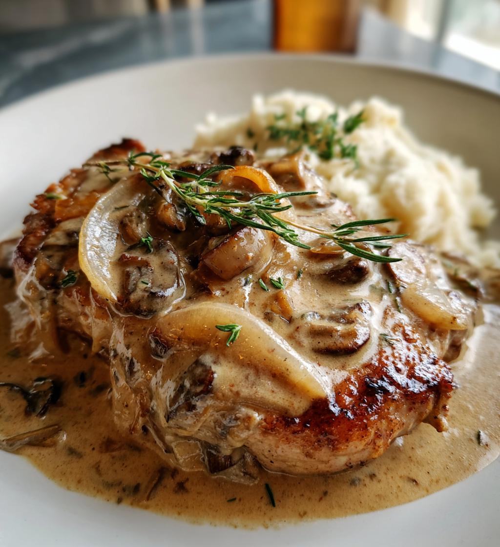crock pot smothered pork chops